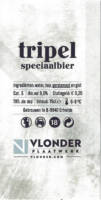 Buitenlandse bieren voor Nederlandse markt (etiket Nederlandse plaatsnaam), Tripel Speciaalbier