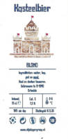 Buitenlandse bieren voor Nederlandse markt (etiket Nederlandse plaatsnaam), Kasteelbier Blond