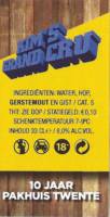 Buitenlandse bieren voor Nederlandse markt (etiket Nederlandse plaatsnaam), 10 Jaar Pakhuis Twente