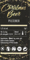 Buitenlandse bieren voor Nederlandse markt (etiket Nederlandse plaatsnaam), Christmas Beer Pilsener