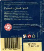 Brouwerij De Klep, Paeterke Quadröppel Brouwerij De Klep, Paeterke Quadröppel
