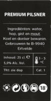 Buitenlandse bieren voor Nederlandse markt (etiket Nederlandse plaatsnaam), Premium Pilsner