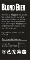 Buitenlandse bieren voor Nederlandse markt (etiket Nederlandse plaatsnaam), Blond Bier