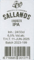 Sallandse Landbierbrouwerij, IPA