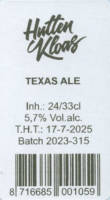 Brouwerij Huttenkloas, Texas Ale