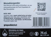 Brouwerij de Prael, Weissbiergunder