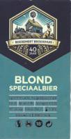 Buitenlandse bieren voor Nederlandse markt (etiket Nederlandse plaatsnaam), Boeremert Brouwhuis 40 jaar Blond Speciaalbier