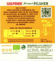 Gulpener Bierbrouwerij, Biologisch Pilsner