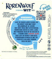 Gulpener Bierbrouwerij, Korenwolf Wit