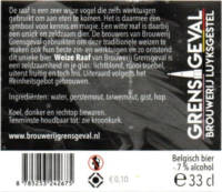 Brouwerij Grensgeval, Weize Raaf