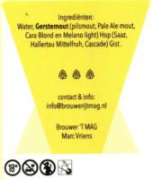 Brouwerij 't MAG, ( Blond )