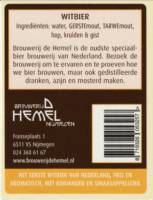 Stadsbrouwerij De Hemel, Serafijn Witbier