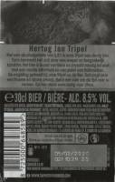 Hertog Jan Brouwerij, Hertog Jan Tripel