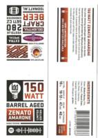 100 Watt Brewery, 150 Watt Zenato Amarone Barrel Aged