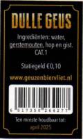 Barbier, Dulle Geus Barbier, Dulle Geus