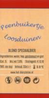 Buitenlandse bieren voor Nederlandse markt (etiket Nederlandse plaatsnaam), Peenbuikertje Loosduinen