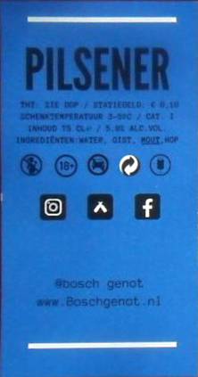 Bosch Genot, Pilsener