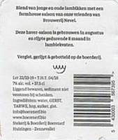 Nevel Artisan Ales , Wild Borders Lambiek-Saison Nevel Artisan Ales , Wild Borders Lambiek-Saison