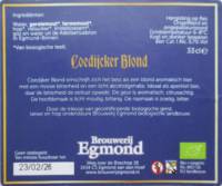 Brouwerij Egmond, Coedijcker Blond