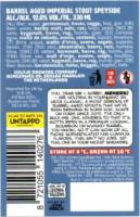 Uiltje Brewing Company, Barrel Aged Imperial Stout Speyside (Meneer de Uil Bourbon)