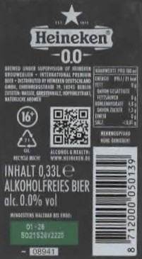 Heineken, Heineken 0.0