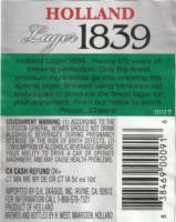 Bavaria, Holland Lager 1839