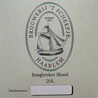 Brouwerij 't Scheepje, Boegbreker Blond