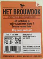 Het Brouwdok, amber ipa, spring aan wal