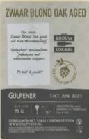 Gulpener Bierbrouwerij, Zwaar Blond Oak Aged