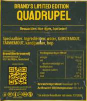 Bierbrouwerij Brand, Quadrupel