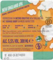 Gulpener Bierbrouwerij, New England IPA  ( Hoofd in de wolken )