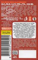 Uiltje Brewing Company, ( Lucky Leprechaun ) BA Irish Red Ale Brandy