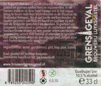 Brouwerij Grensgeval, Quadrupel Bier (Koper Teut)