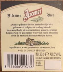 Oranjeboom Bierbrouwerij, Arcener Pilsener