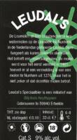 Buitenlandse bieren voor Nederlandse markt (etiket Nederlandse plaatsnaam), Leudal's(Tripel)