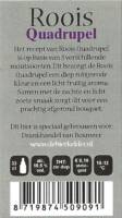 Buitenlandse bieren voor Nederlandse markt (etiket Nederlandse plaatsnaam), Roois Quadrupel