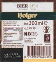Licentiebrouwsels , Holger Bier