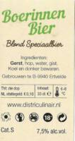 Buitenlandse bieren voor Nederlandse markt (etiket Nederlandse plaatsnaam), Boerinnen Bier Blond Speciaalbier