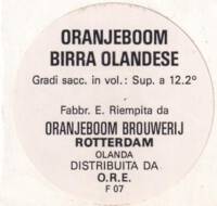 Oranjeboom Bierbrouwerij, Birra Olandese