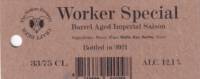 The Sisters Brewery, Worker Special Barrel Aged Imperial Saison
