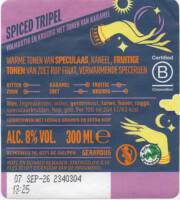 Gulpener Bierbrouwerij, ( Oranje Orakel ) Spiced Tripel