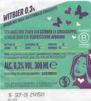 Gulpener Bierbrouwerij, ( Frisse Flirt ) Witbier 0,3