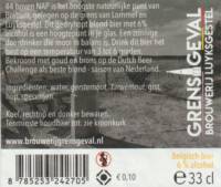 Brouwerij Grensgeval, 44 Boven NAP
