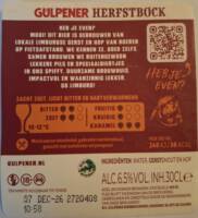 Gulpener Bierbrouwerij, Herfstbock