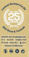 Buitenlandse bieren voor Nederlandse markt (etiket Nederlandse plaatsnaam), Contract Bouwservice BV