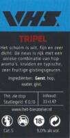 Buitenlandse bieren voor Nederlandse markt (etiket Nederlandse plaatsnaam), VHS Tripel