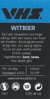 Buitenlandse bieren voor Nederlandse markt (etiket Nederlandse plaatsnaam), VHS Witbier