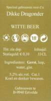 Buitenlandse bieren voor Nederlandse markt (etiket Nederlandse plaatsnaam), Dikke Dragonder Witte Beer