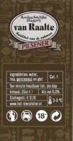 Buitenlandse bieren voor Nederlandse markt (etiket Nederlandse plaatsnaam), van Raalte Pilsener