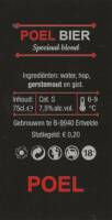 Buitenlandse bieren voor Nederlandse markt (etiket Nederlandse plaatsnaam), Poel Bier Speciaal Blond